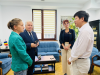 Thăm và kết nối hợp tác với Đại học Oradea, Cộng hòa Romania