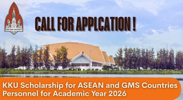 Học bổng Nhân lực các Quốc gia ASEAN-GMS - Đại học Khon Kaen Thái Lan