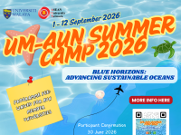 Thông báo về Trại hè UM-AUN 2026 tại Trường Đại học Malaya, Malaysia 