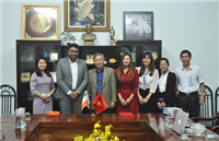 Tổng Lãnh sự Ấn Độ tại TP. Hồ Chí Minh đến thăm và làm việc với Trường ĐH Nha Trang